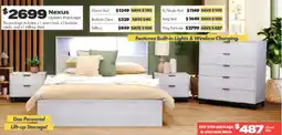 ComfortStyle Furniture & Bedding Nexus king package offer