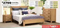 ComfortStyle Furniture & Bedding Coral bay king package offer