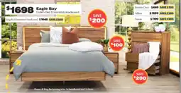 ComfortStyle Furniture & Bedding Eagle bay queen bed offer