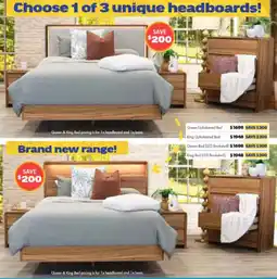 ComfortStyle Furniture & Bedding King Upholstered Bed offer