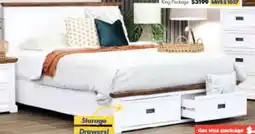 ComfortStyle Furniture & Bedding Augusta queen bed offer