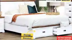 ComfortStyle Furniture & Bedding Augusta King Bed offer