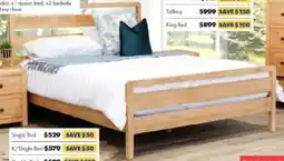 ComfortStyle Furniture & Bedding Meadow queen bed offer