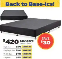 ComfortStyle Furniture & Bedding Single base offer