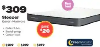 ComfortStyle Furniture & Bedding Sleeper queen mattress offer