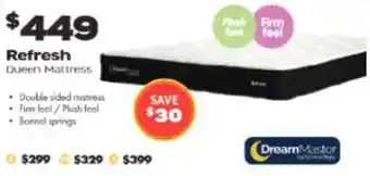 ComfortStyle Furniture & Bedding Refresh queen mattress offer