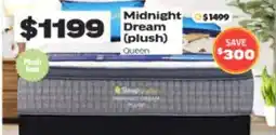 ComfortStyle Furniture & Bedding Midnight Dream plush offer