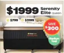 ComfortStyle Furniture & Bedding Serenity elite queen offer