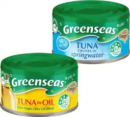 IGA Greenseas Tuna Selected Varieties offer
