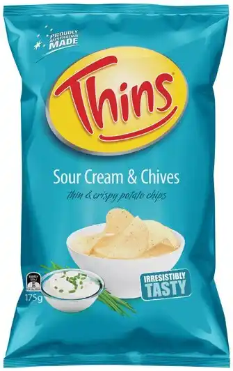 IGA Thins Chips Selected Varieties offer