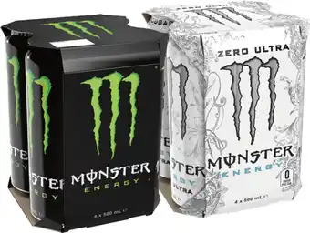 IGA Monster Energy Drink Selected Varieties offer