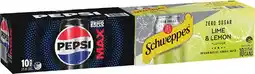IGA Pepsi, Solo or Schweppes Infused Natural Mineral Water 10x375mL Selected Varieties offer