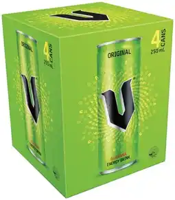 IGA V Energy Drink Selected Varieties offer