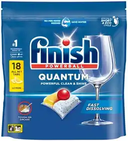 IGA Finish Quantum All In One Dishwashing Tablets Lemon offer