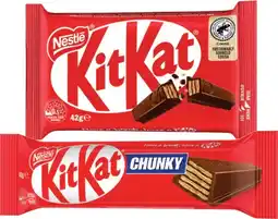 IGA Nestlé Medium Bars 35‑50g or Smarties 50g Selected Varieties offer
