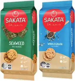 IGA Sakata Rice Crackers 80‑90g Selected Varieties offer