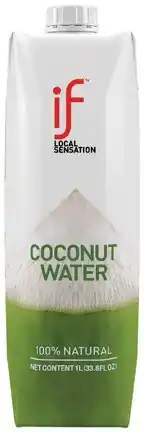 IGA If Local Sensation 100% Coconut Water offer