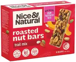 IGA Nice & Natural Nut Bars Selected Varieties offer