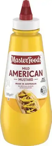 IGA MasterFoods Mild American Mustard offer