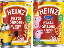 IGA Heinz Pasta Shapes Selected Varieties offer
