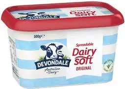 IGA Devondale Spreadable Butter Selected Varieties offer