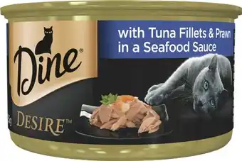 IGA Dine Desire Wet Cat Food Selected Varieties offer