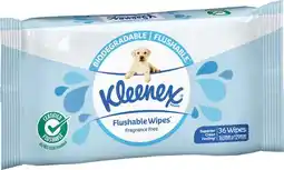 IGA Kleenex Biodegradable Flushable Wipes offer