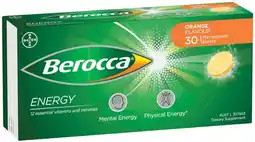 IGA Berocca Energy Effervescent Tablets* Selected Varieties offer