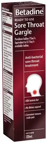 IGA Betadine Sore Throat Gargle offer