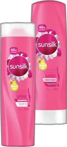 IGA Sunsilk Shampoo or Conditioner 350mL Selected Varieties offer