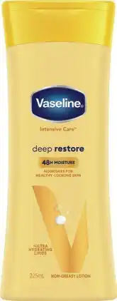 IGA Vaseline Intensive Care Body Lotion Selected Varieties offer