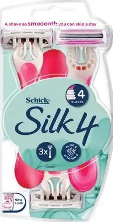 IGA Schick Silk 4 Disposable Razors offer