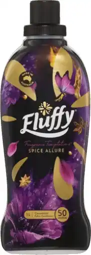 IGA Fluffy Concentrated Fabric Conditioner-1 Litre Selected Varieties offer