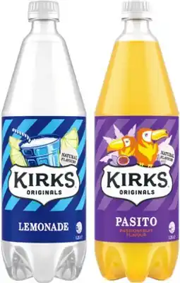 IGA Kirks Soft Drink Selected Varieties offer
