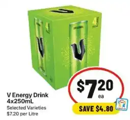 IGA V Energy Drink offer