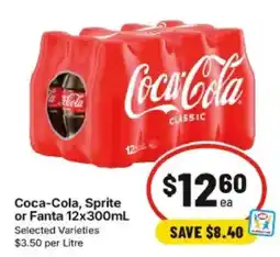 IGA Coca Cola Sprite or Fanta offer