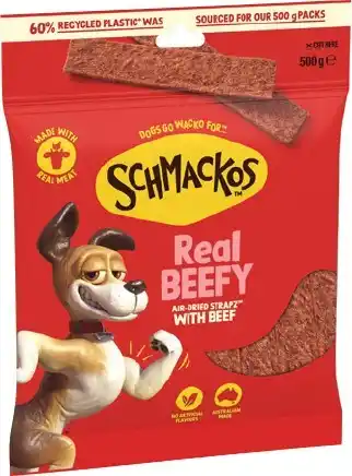 IGA Schmackos Strapz Dog Treats Selected Varieties offer