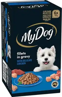 IGA My Dog Wet Dog Food Selected Varieties offer