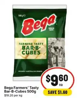 IGA Bega Farmers Tasty Bar B Cubes offer