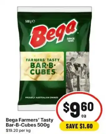 IGA Bega Farmers Tasty Bar B Cubes offer