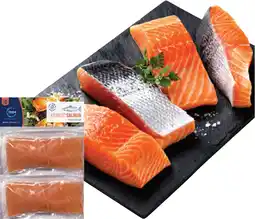 IGA Global Seafood Salmon Skin On or Off Portions Twin Pack 250g offer