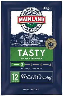 IGA Mainland Cheese Block Selected Varieties offer