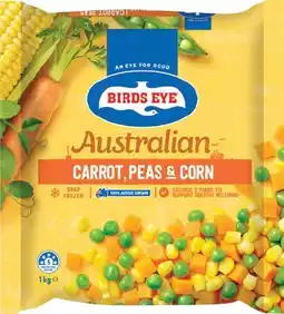 IGA Birds Eye Snap Frozen Vegetables Selected Varieties offer