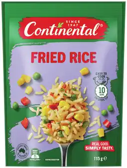 IGA Continental Flavoured Rice 115‑125g Selected Varieties offer