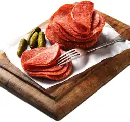 IGA Hot and Mild Salami Sliced or Shaved offer