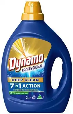 IGA Dynamo Professional Laundry Liquid 2 Litre or Capsules 29 Pack Selected Varieties offer