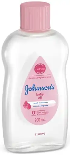 IGA Johnson’s Baby Oil Selected Varieties offer