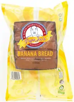 IGA Papa Joe’s Bread Selected Varieties offer