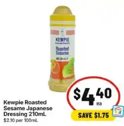 IGA Kewpie Roasted Sesame Japanese Dressing offer
