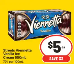IGA Streets Viennetta Vanilla Ice Cream offer